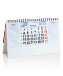 Calendario Sobremesa Feber