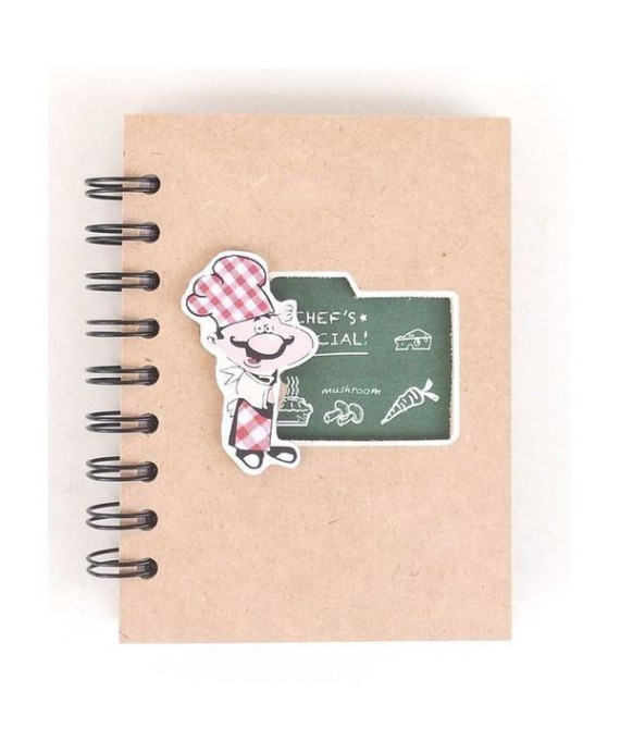 Libretas recetas kraft Chef