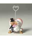 Sujeta-tarjeta banco corazon pit & pita