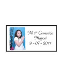 Tarjeta Regalito Comunión Modelo C5 con foto