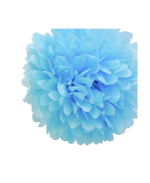 Pompón Papel de Seda 35 cm 🎀 | Decoración Ligera y Elegante