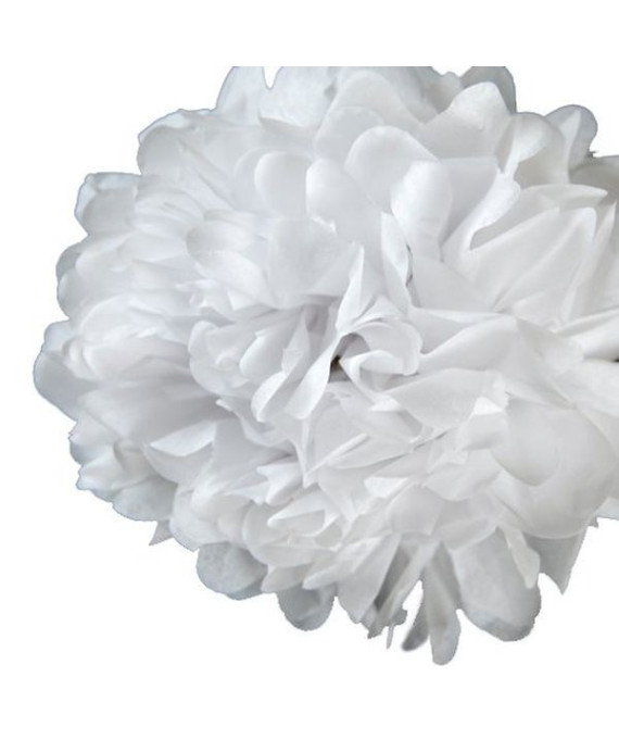 Pompón Papel de Seda 35 cm 🎀 | Decoración Ligera y Elegante