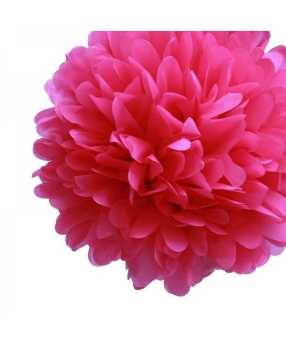 Pompón Papel de Seda 35 cm 🎀 | Decoración Ligera y Elegante