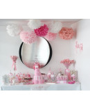 Pompón Papel de Seda 35 cm 🎀 | Decoración Ligera y Elegante