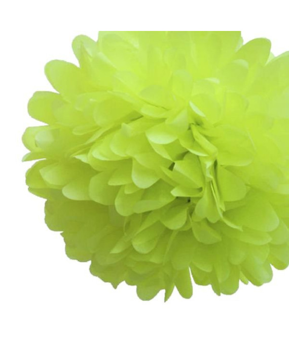 Pompón Papel de Seda 35 cm 🎀 | Decoración Ligera y Elegante