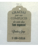 Tarjeta papel kraft