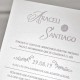 Invitación de boda mangostan