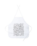 Delantal para colorear