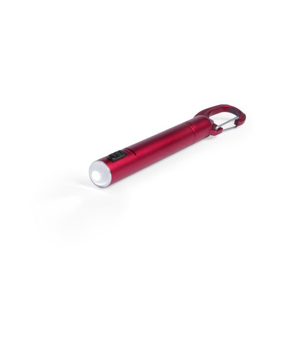 Llavero bolígrafo + linterna