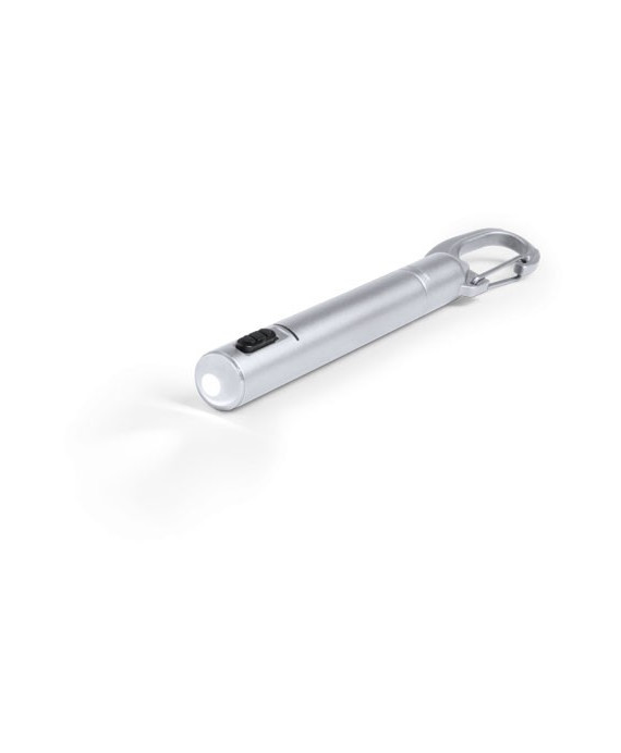 Llavero bolígrafo + linterna