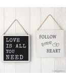 Cuadros románticos b-n para colgar