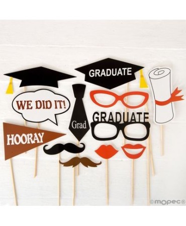 Set de Postizos GRADUACIÓN