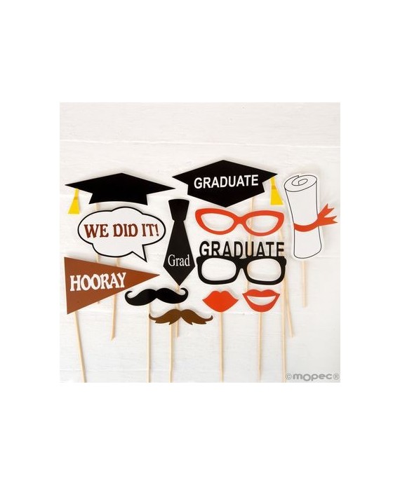 Set de Postizos GRADUACIÓN