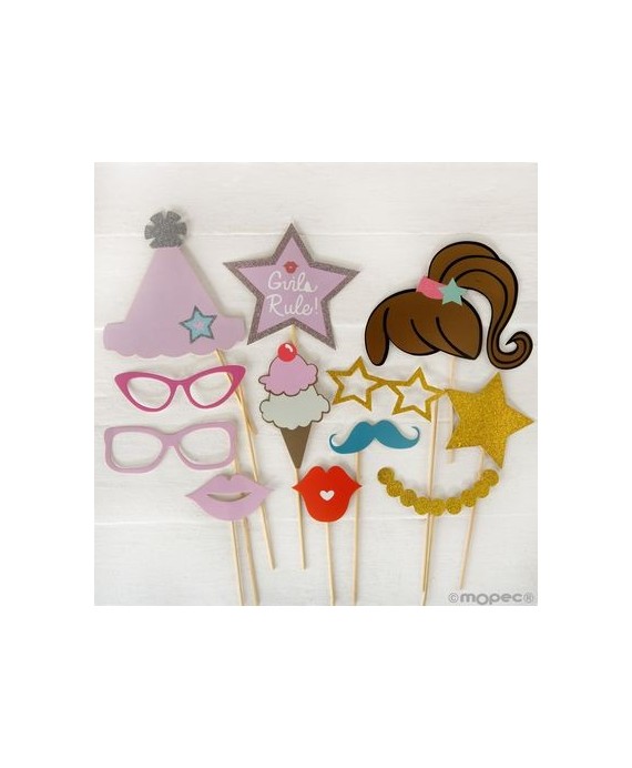 Set de Postizos PRINCESAS