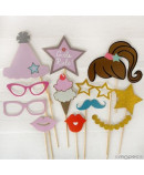 Set de Postizos PRINCESAS