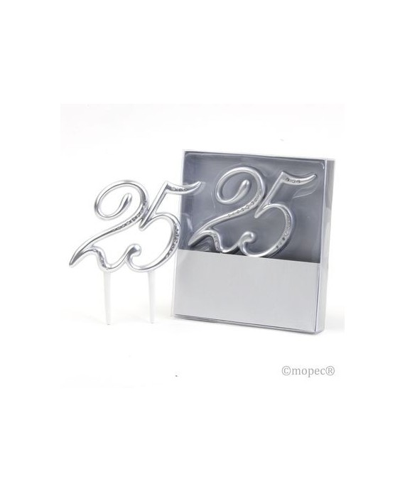 Decoración Pastel 25 Aniversario