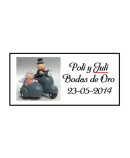 Tarjeta para Regalos de Boda Modelo A9