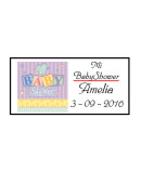 Tarjeta Regalito Bautizo Modelo B12