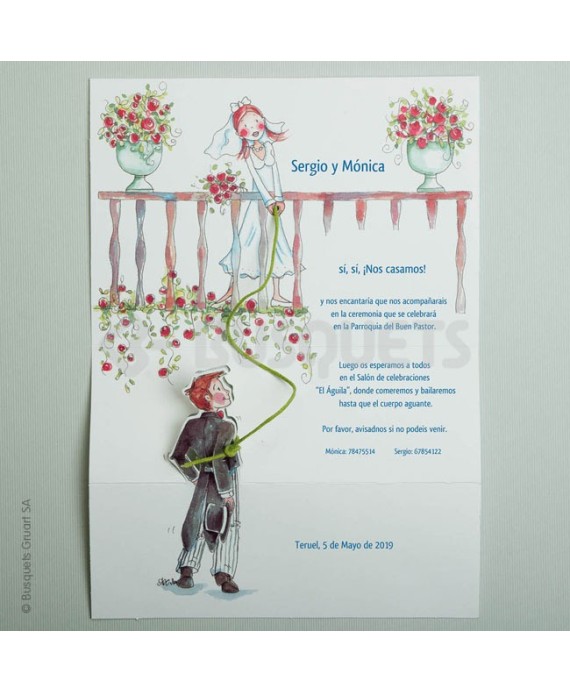 Invitación de Boda Romeo