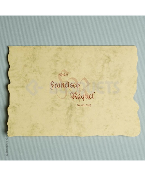 Invitación de Boda Medieval