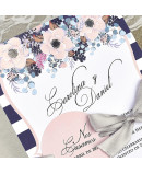 Invitación de boda pasaporte corazón