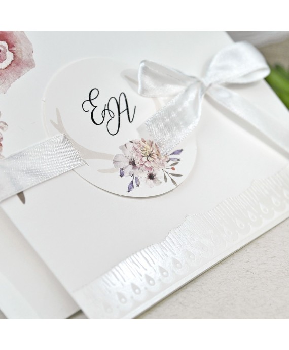 Invitacion de boda blonda