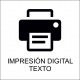 Impresión Digital Texto