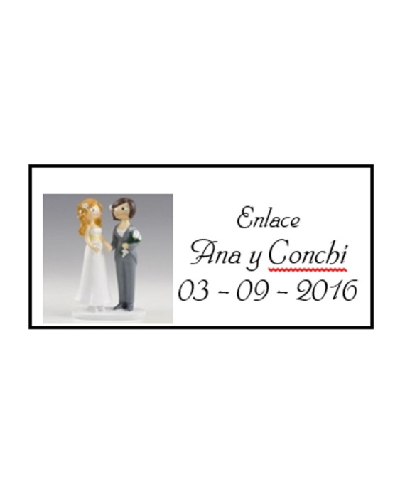 Tarjeta para Regalos de Boda Modelo A9