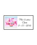 Tarjeta Regalito quince años Modelo C6