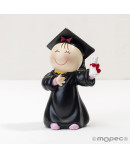 Figura pastel Pita graduada.