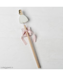 Lápiz Niña Comunión Vestido Largo Corona Flores 2 Napolitanas