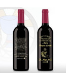 Vino Decorada Comunión 375ml Cáliz Dorado