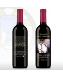 Vino Decorada Comunión 375 ml Foto