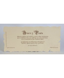 Invitacion de boda Bart