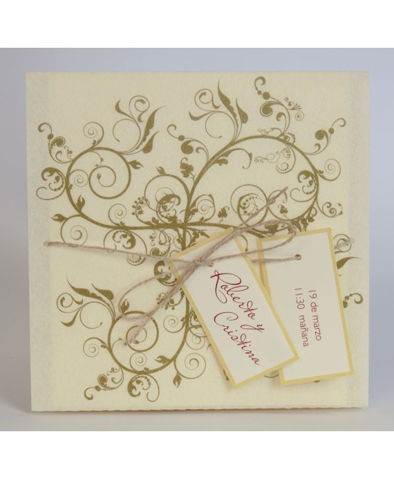 Invitacion de boda Duque