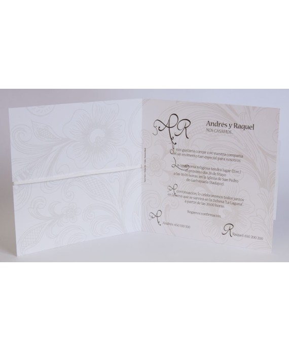 Invitacion de boda Elvis