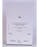 Invitacion de boda Kent
