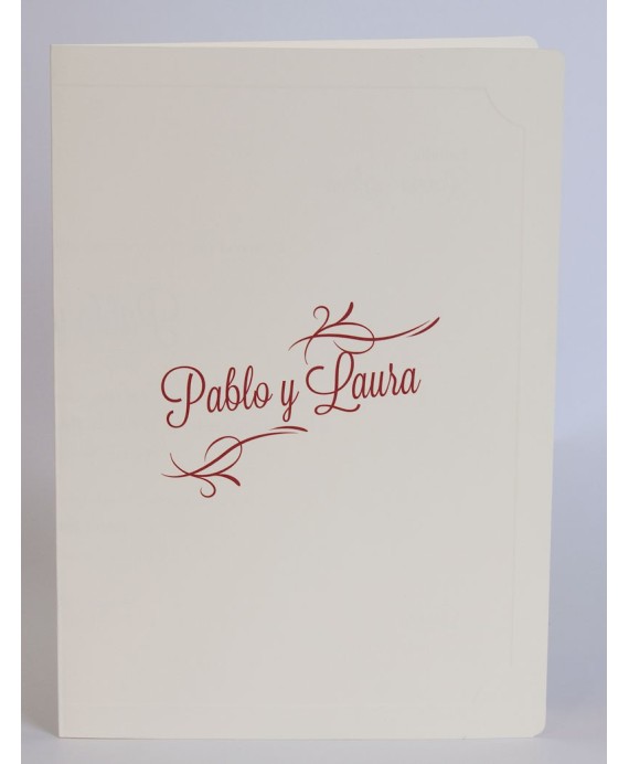 Invitacion de boda Nilo