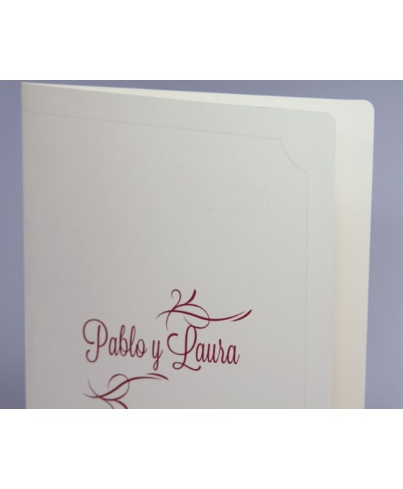 Invitacion de boda Nilo