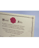 Invitacion de boda Dora