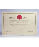 Invitacion de boda Dora