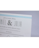 Invitacion de boda Dafne