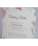 Invitacion de boda Rambo