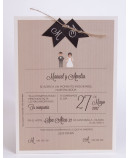 Invitacion de boda Rayo