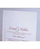 Invitacion de boda Ricky