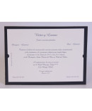 Invitacion de boda Taisson