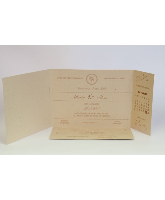 Invitacion de boda Tino