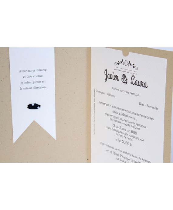 Invitacion de boda Tarzán