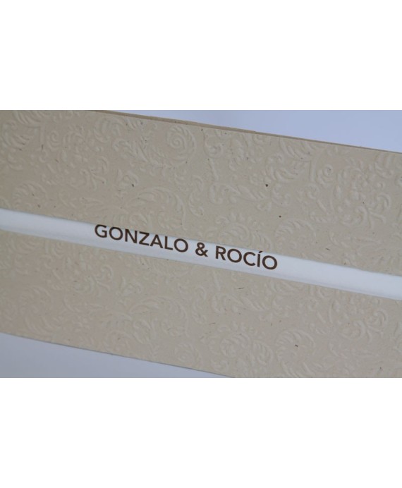 Invitacion de boda Toro