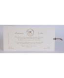 Invitacion de boda Vico